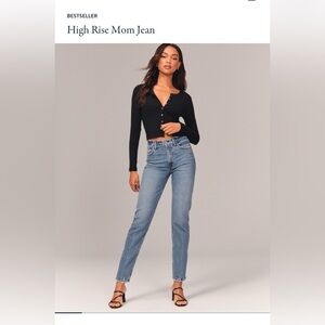 Abercrombie & Fitch Light Blue Denim Jeans